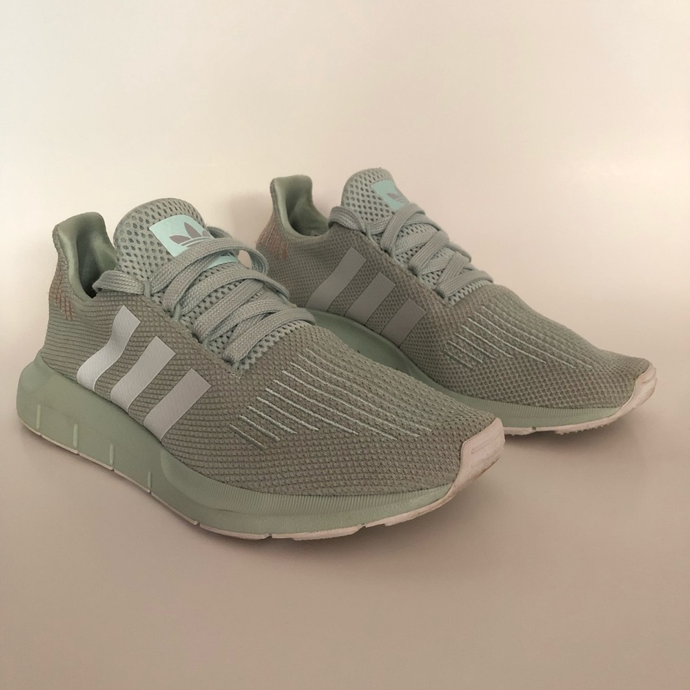 Vape Green Adidas Swift Runs